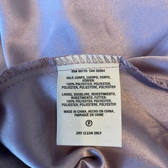 Anthropologie BHLDN Eva Violet Purple Spaghetti Strap Bridesmaid Dress Small - Picture 6 of 7